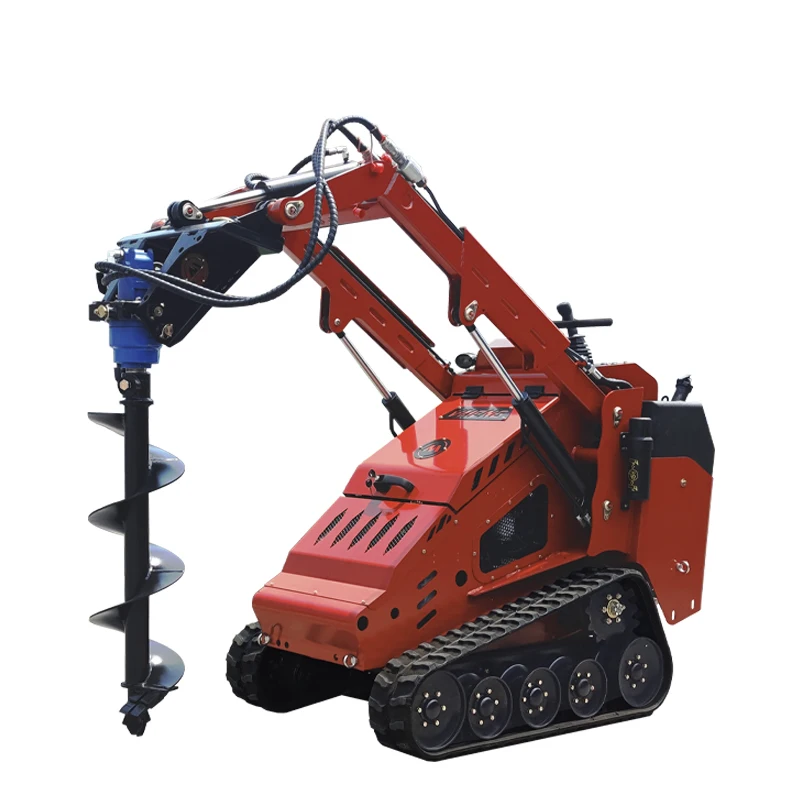 China factory direct supply mini skid steer loaders for departs