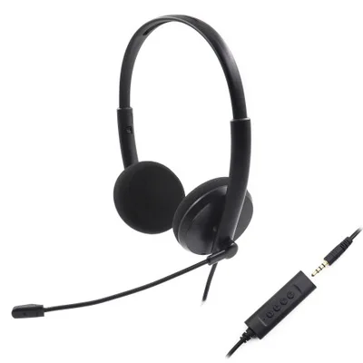 
Hotsell Binaural Call Center Computer Headset With Microphone USB/3.5mm 