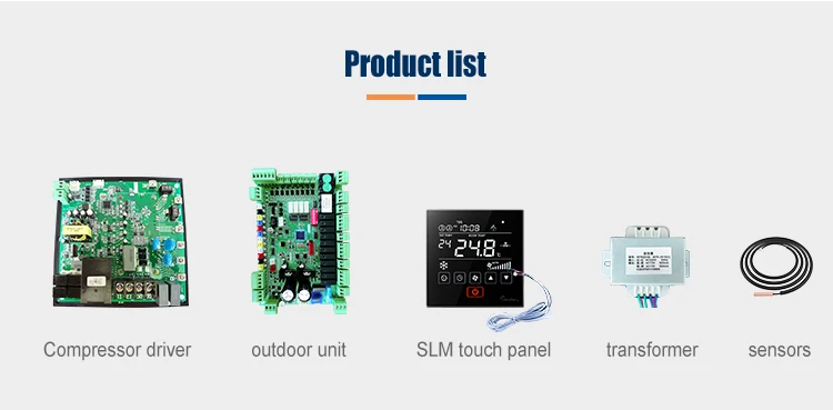 R32 70-85C High Temperature  70-80C High Temperature Radiator Boiler heating Custom DC inverter controller  pcb board