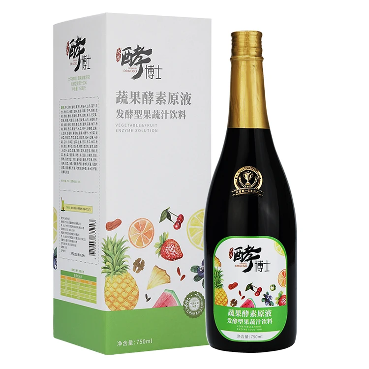 
2020 Hot Selling Healthy Fruit And Vegetable Complex Enzyme Detox Drink Oral Liquid For Improving Immune System 
