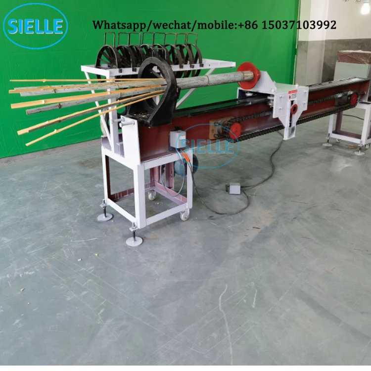Automatic original bamboo slitting machine/break bamboo machine for sale/bamboo slitting machine price