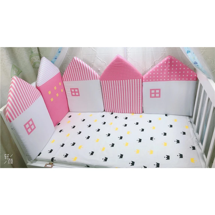 
Quality Soft Stripe Baby Bedroom Bed Playing Fence Rail Toddler Guard Barrier Playpen Baby Safety Fence 