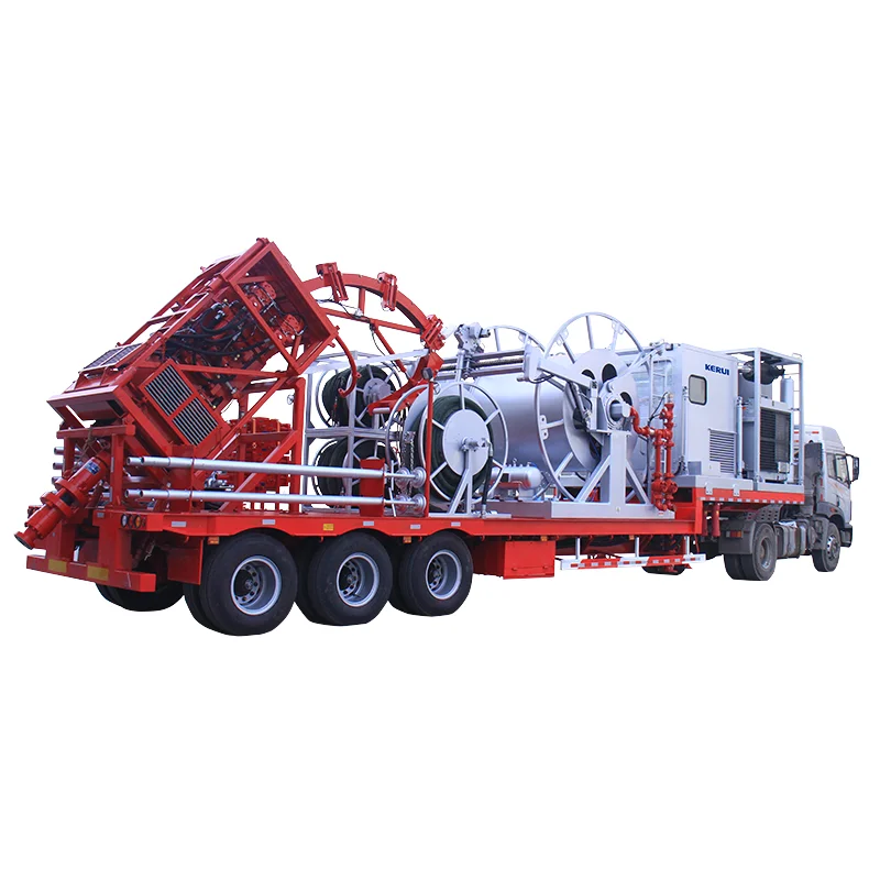 KTLG-270 360 High Quality Wholesale Oil Field Trailer-mounted Engine Coiled Tubing Unit