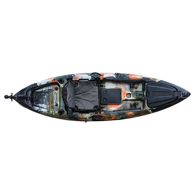 High Quality Cheap Plastic Single Canoe LLDPE Speed Boat Fishing