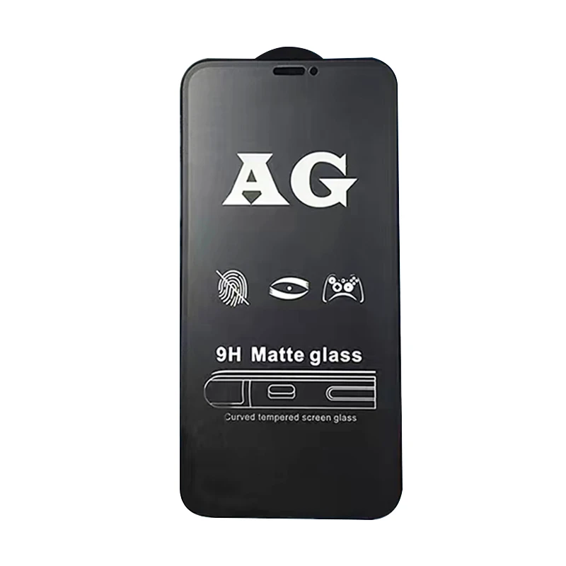 Custom wholesale Anti-fingerprint Tempered Glass MAtte Screen Protector Anti-glare for iPhone 13 Pro max Screen Protector film
