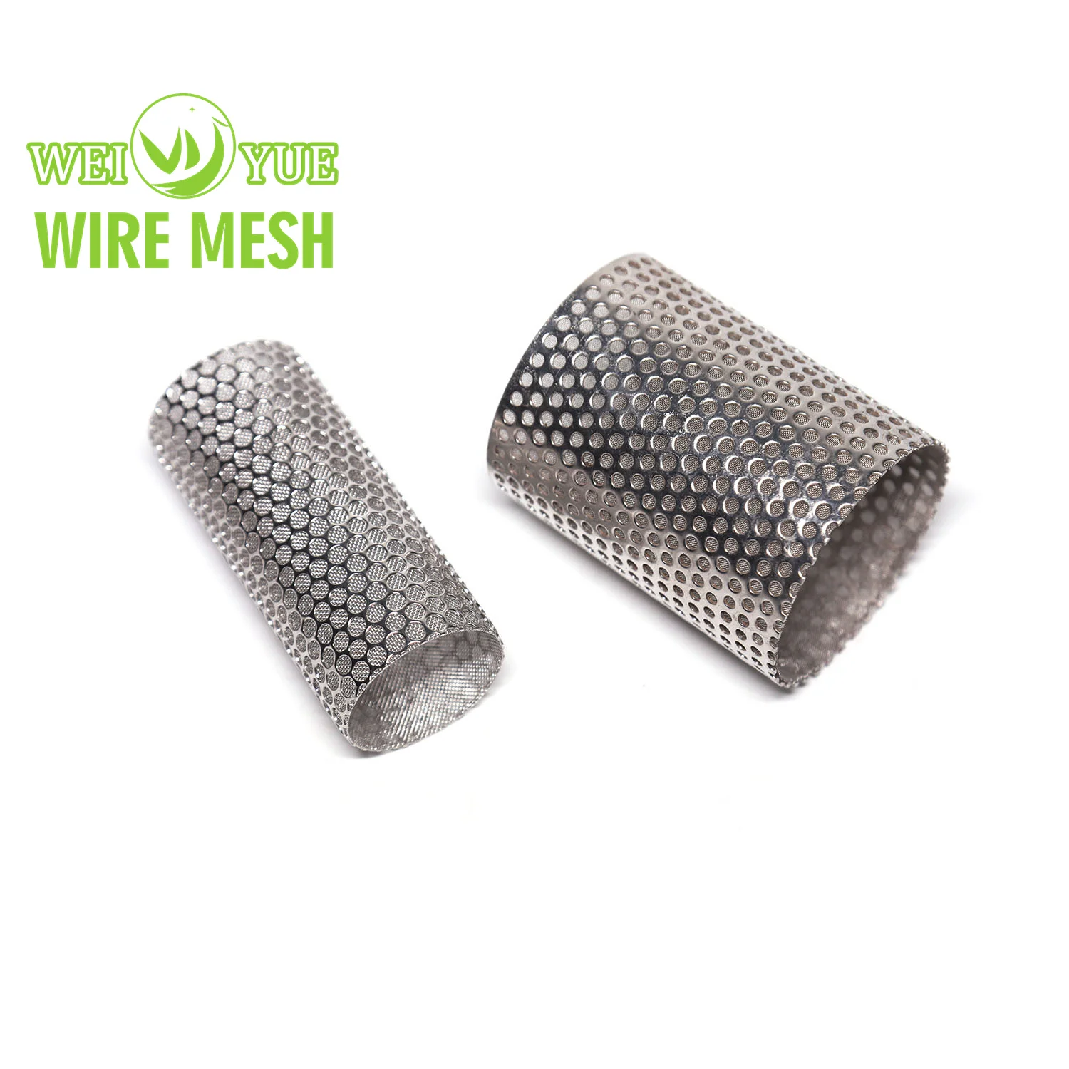 Factory customized SS 304 316L perforated metal mesh filter tubes /Cylinder/pipe
