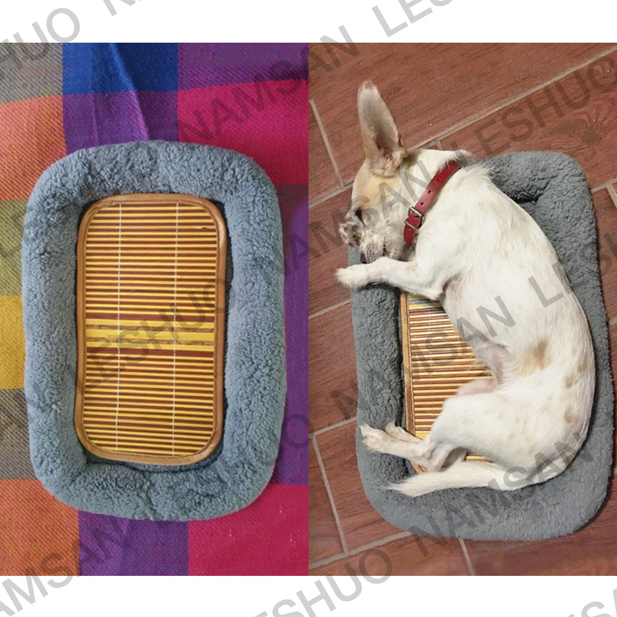 Summer Used Bamboo Pet Bamboo Mats Comfortable Cats and Dogs Mat