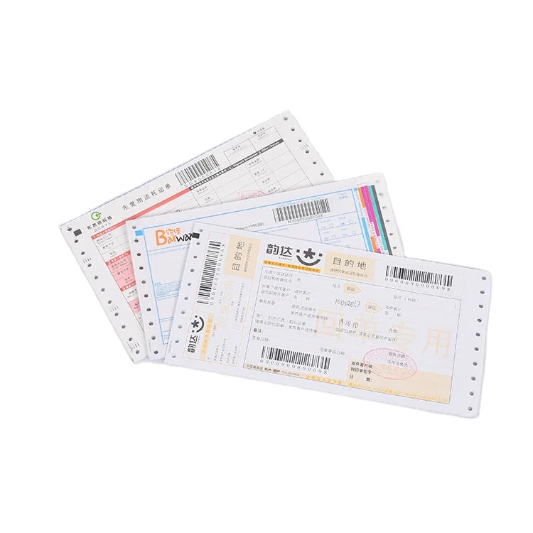 Jiuheng Custom Printed UPS Barcode Courier Bill Air Waybill For Tracking Package Company