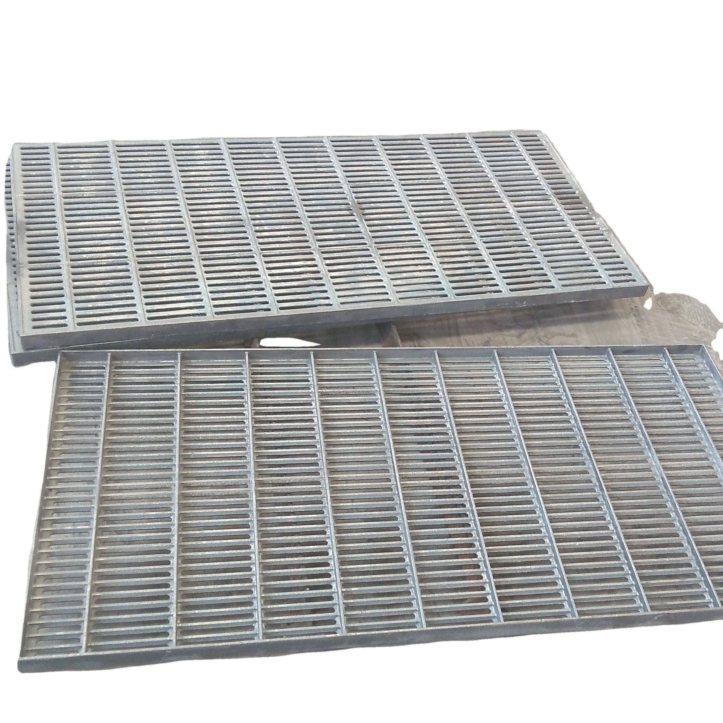 Ductile cast iron slat floors for pigs farm flooring system