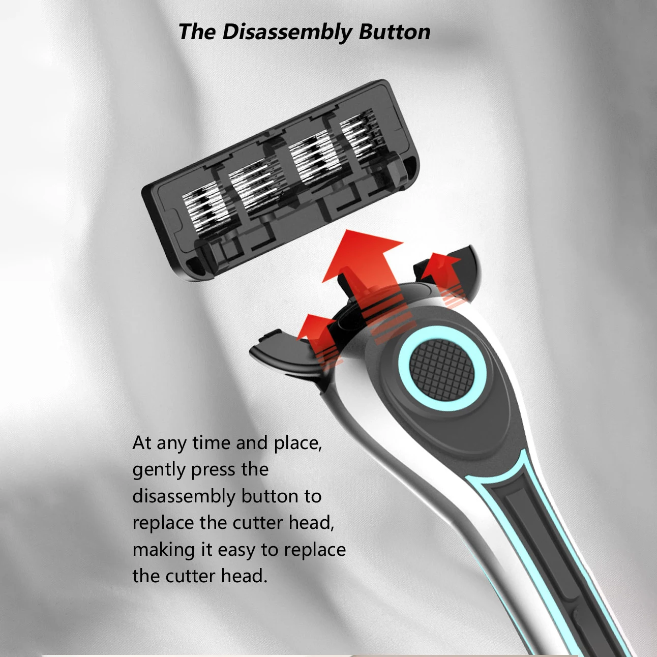 New Design Custom Manufacturer High Quality Safety Razor Men Shaving Razor Six Blades Razors