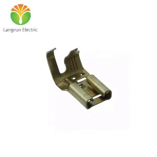 TE terminal 42511-2   brass 12-18 AWG FASTON 250 SERIES TERMINAL flag terminal