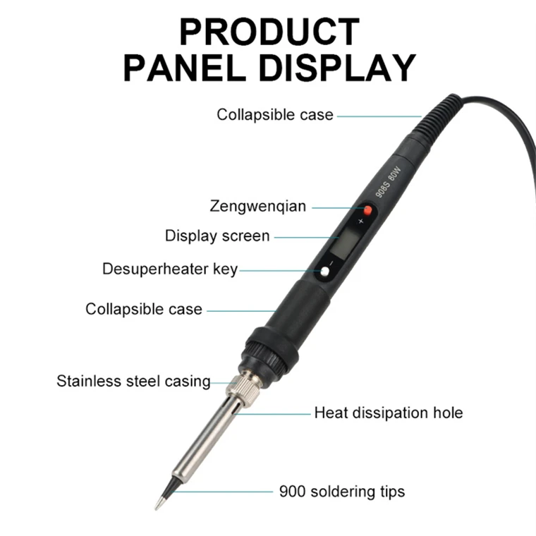 good quality High power digital soldering iron 180-500 Temperature range Electric Soldering Irons soldering Irons