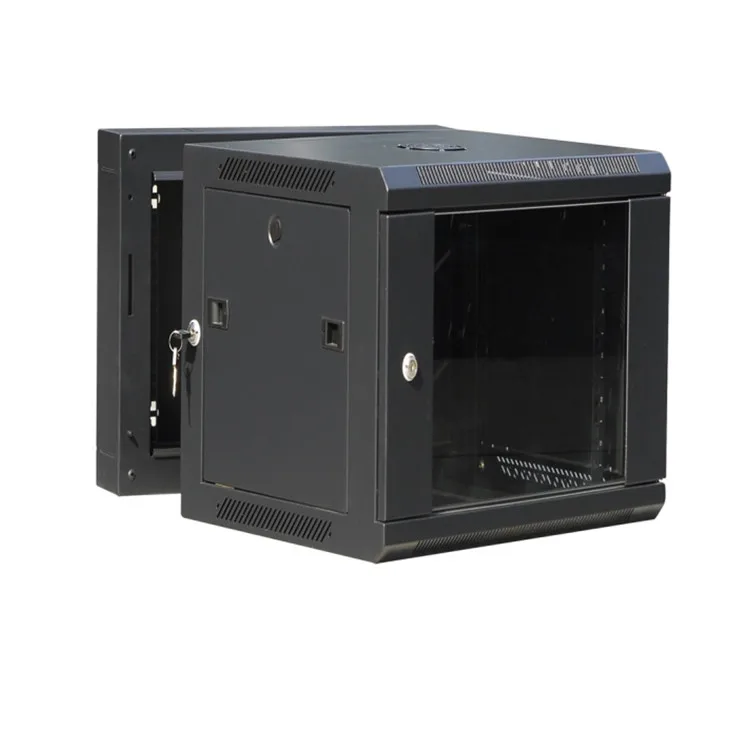 6U 9U 12U 19 Inch Data Center Server Rack 42U Floor Standing Glass Door Network Cabinet