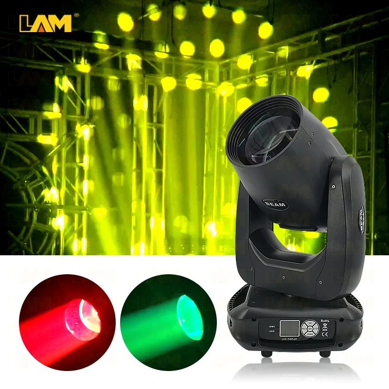 Hot Sale 271W Beam Moving Head Light Lamp Type Rainbow Effect 290 Double Prisms Auto Zoom Beam Wash Moving Head Disco Lights