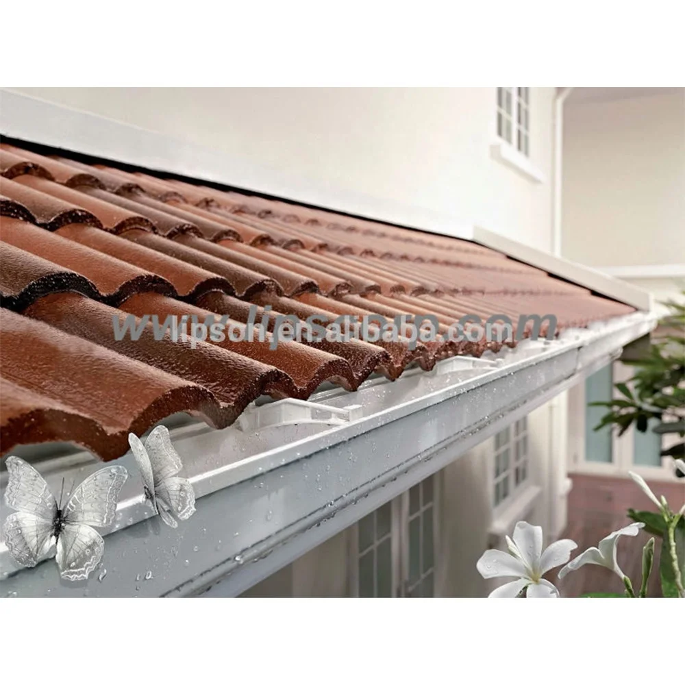 Excellent PVC Plastic Rain Gutter Roof Gutter