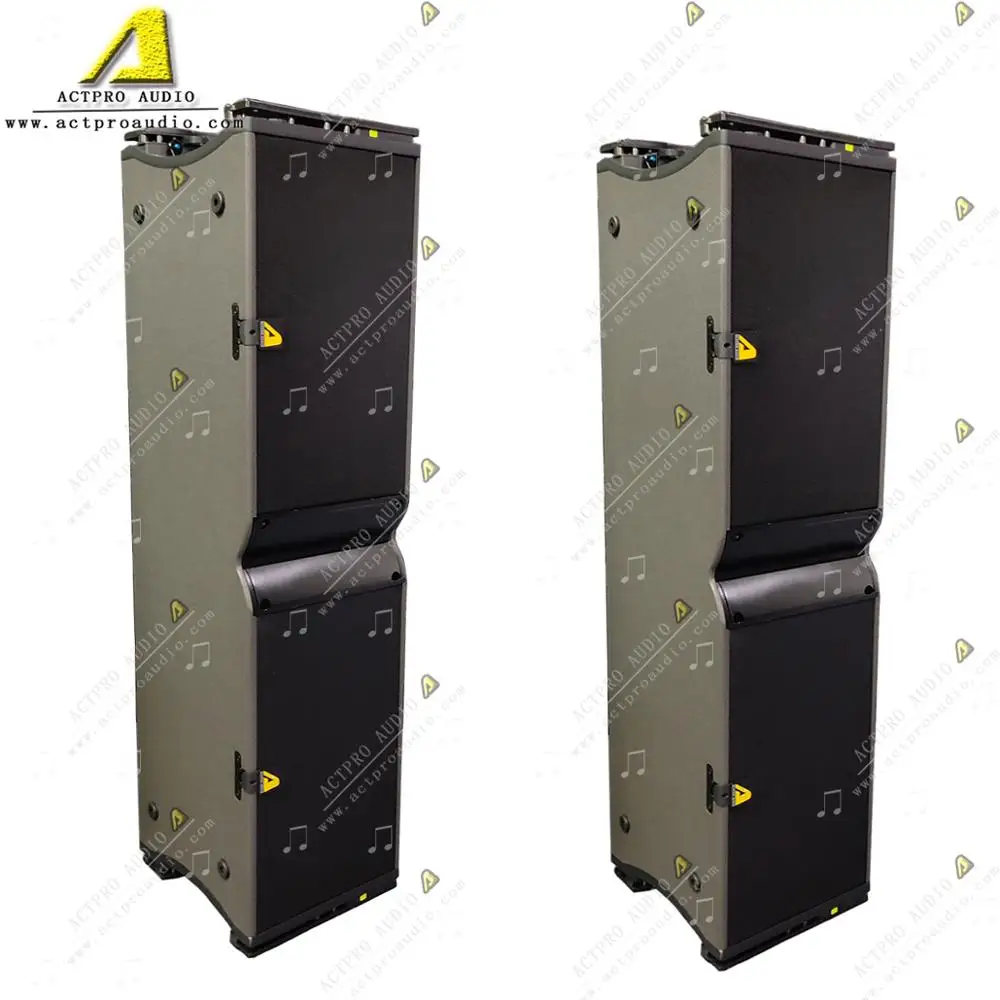 Pro speaker stage active line array speaker dual 12 outdoor line array speaker system