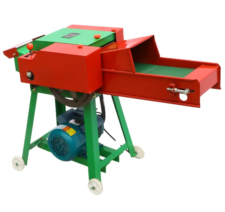 Agricultural Husk Cutter Animal Feed Silage Mixed Grass Gasoline Engine Motor Dual Purpose Mini