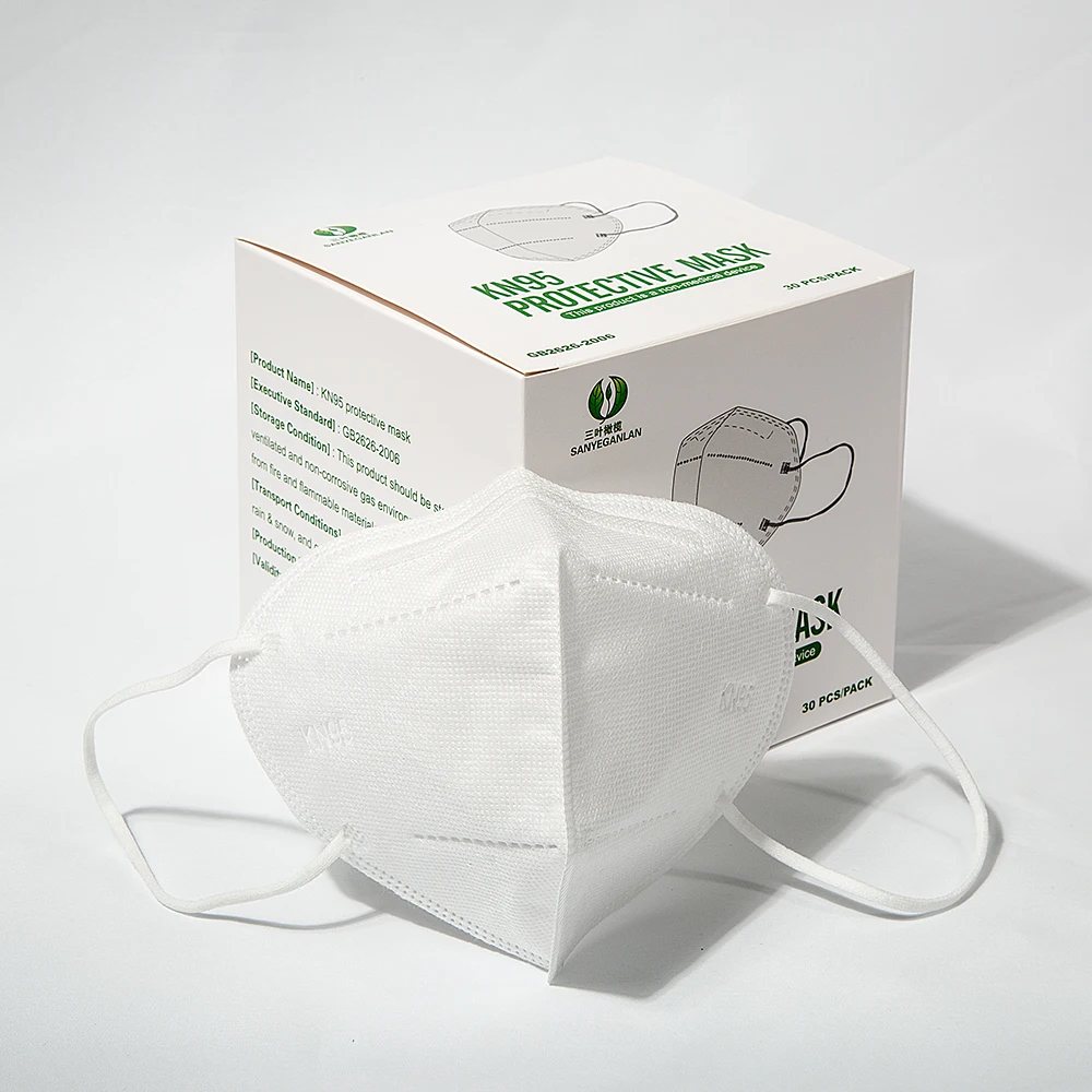 Kn95 / n95mask 3 ply disposable non-woven mask 3-ply face masks -mask cubrecoba facemask dust