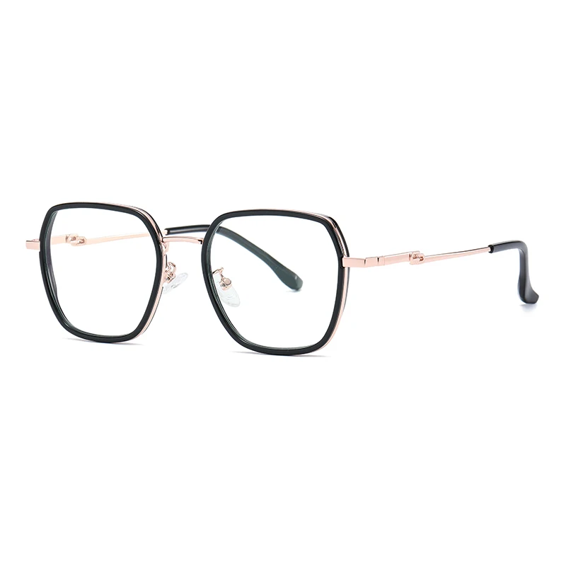Men optical frame new model glasses eyewear gray anti-blue light radiation glasses female korean eyeglass gradient frame