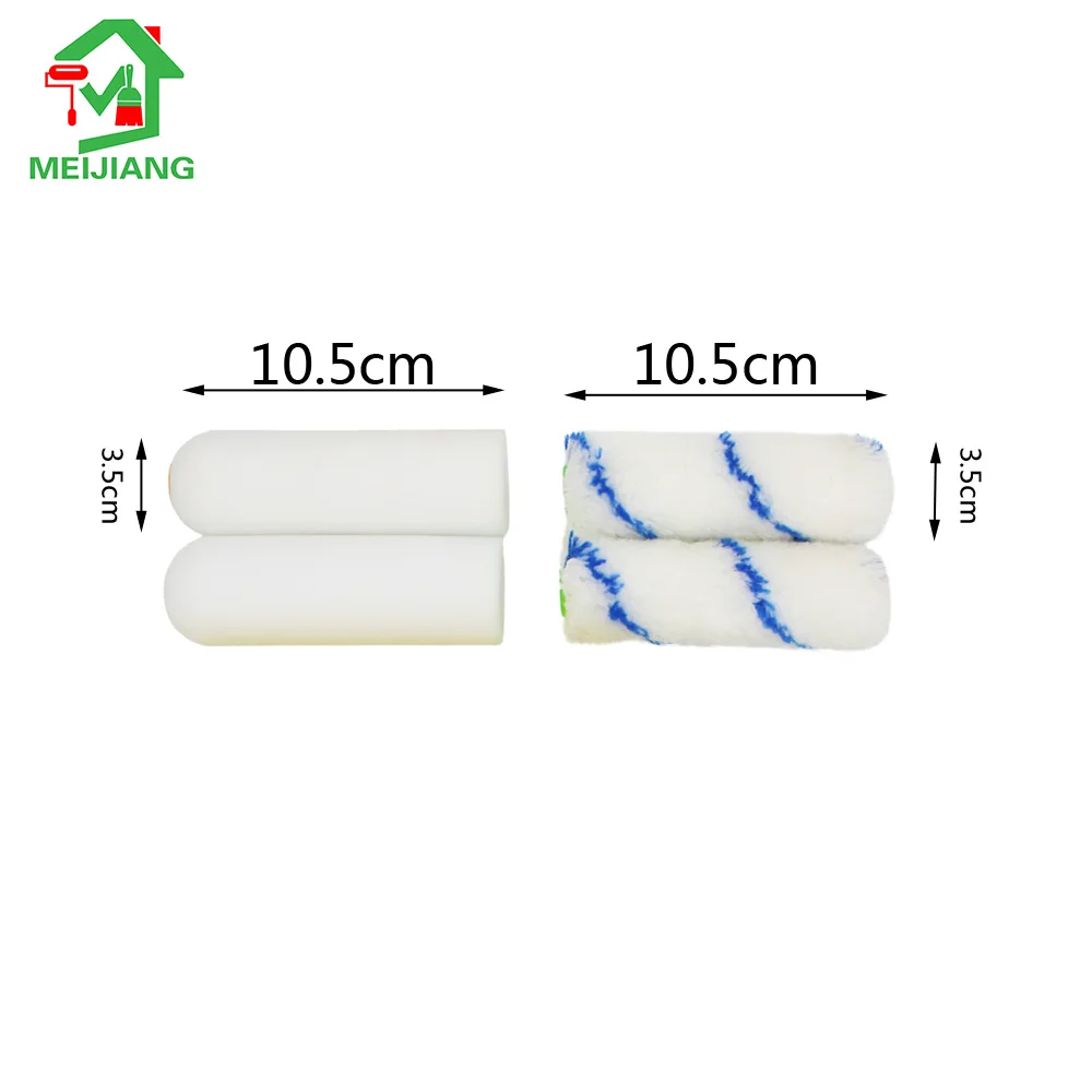 
Make in China 4 inch paint roller set include frames and 4 sleeves 
