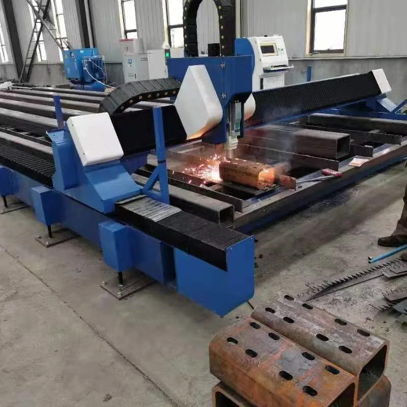 Rbqlty 8000x2500mm Big Worktable 12KW 20KW 30KW Gantry Type Metal Steel Laser Cutting Machine