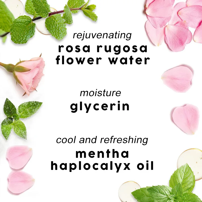 Facial Spray with Aloe, Herbs and Rose Water for All Skin Types, Face Mist that Hydrates, Rejuvenates & Clarifies face toner