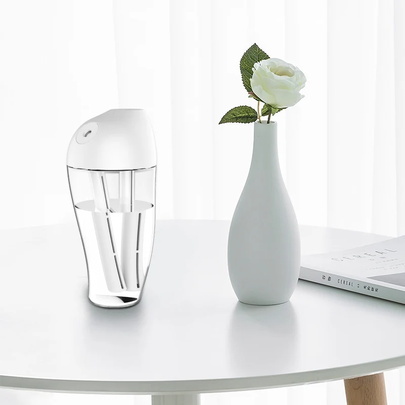 2023 New Arrival Mini Cute Portable Diffuser Double Mist USB Mini Air Humidifier