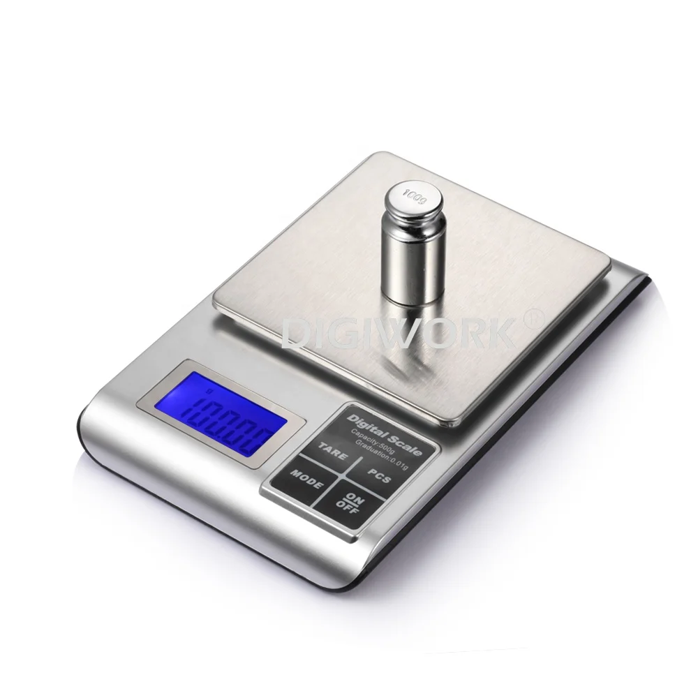 NEWPRO hot selling digital kitchen scale portable weighing solution with 1kg weigh max and accuracy 0.1g