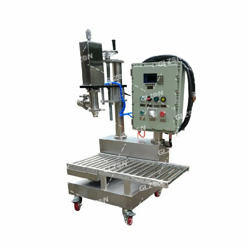 1L to 30L Engine Oil Grease Filling Machine Plastic Glass Packaging for Water Liquid Juice Cream Powder Beer Paste Soda Honey
