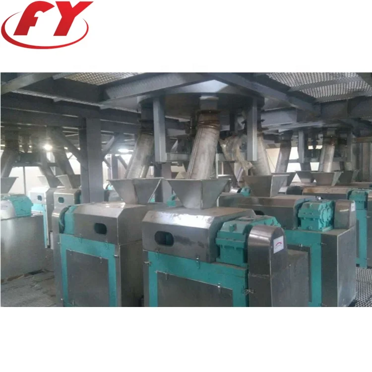 Low power double roller compactor machine/granulator for fertilizer&chemical powder