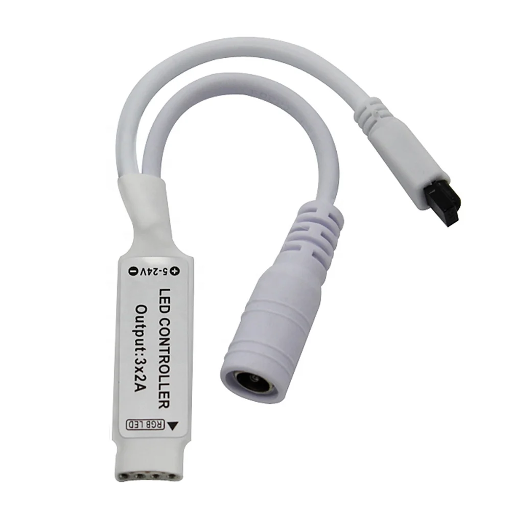 IR LED RGB Remote Controller Receiver Combine Kits with 5-24V 3x2A IR Receiver Customized Buttons Remote Control