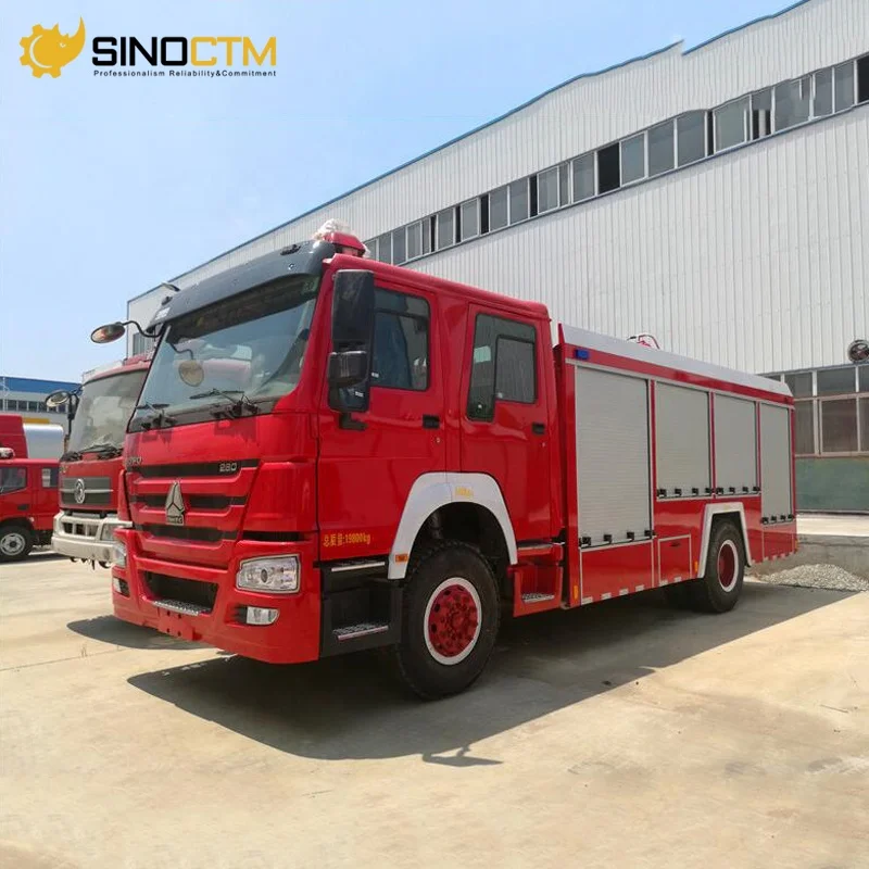 HOWO 4*2 Пожарная машина SINOTRUK пожарная совершенно новая