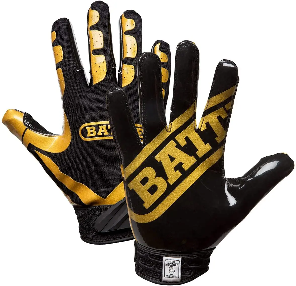 Custom Logo American Football Gloves Receiver Football Gloves Baseball Batting Gloves