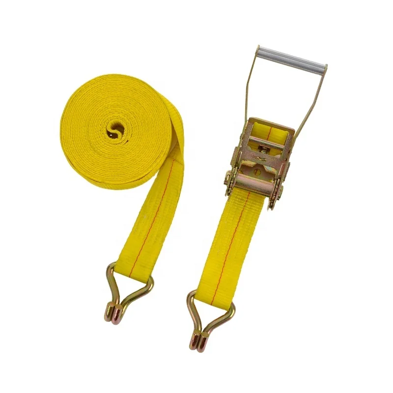 GS cerfied 2 inch 50mm 5m Endless Ratchet Strap Lashing Strap Belt Ratchet tie down with  J hook