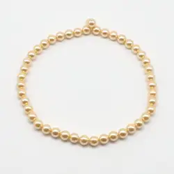 XUNBEI wholesale fashion gold plated loose beads shell beads jewelry pearl necklace