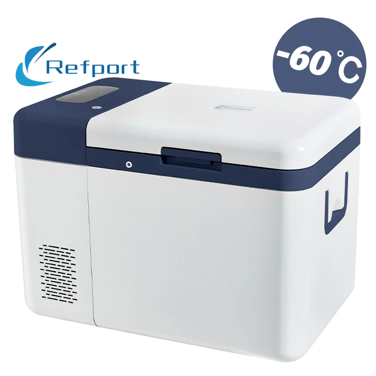Refport 25L portable freezer minus 60 degree refrigerators & freezers mini freezer 12V/24V