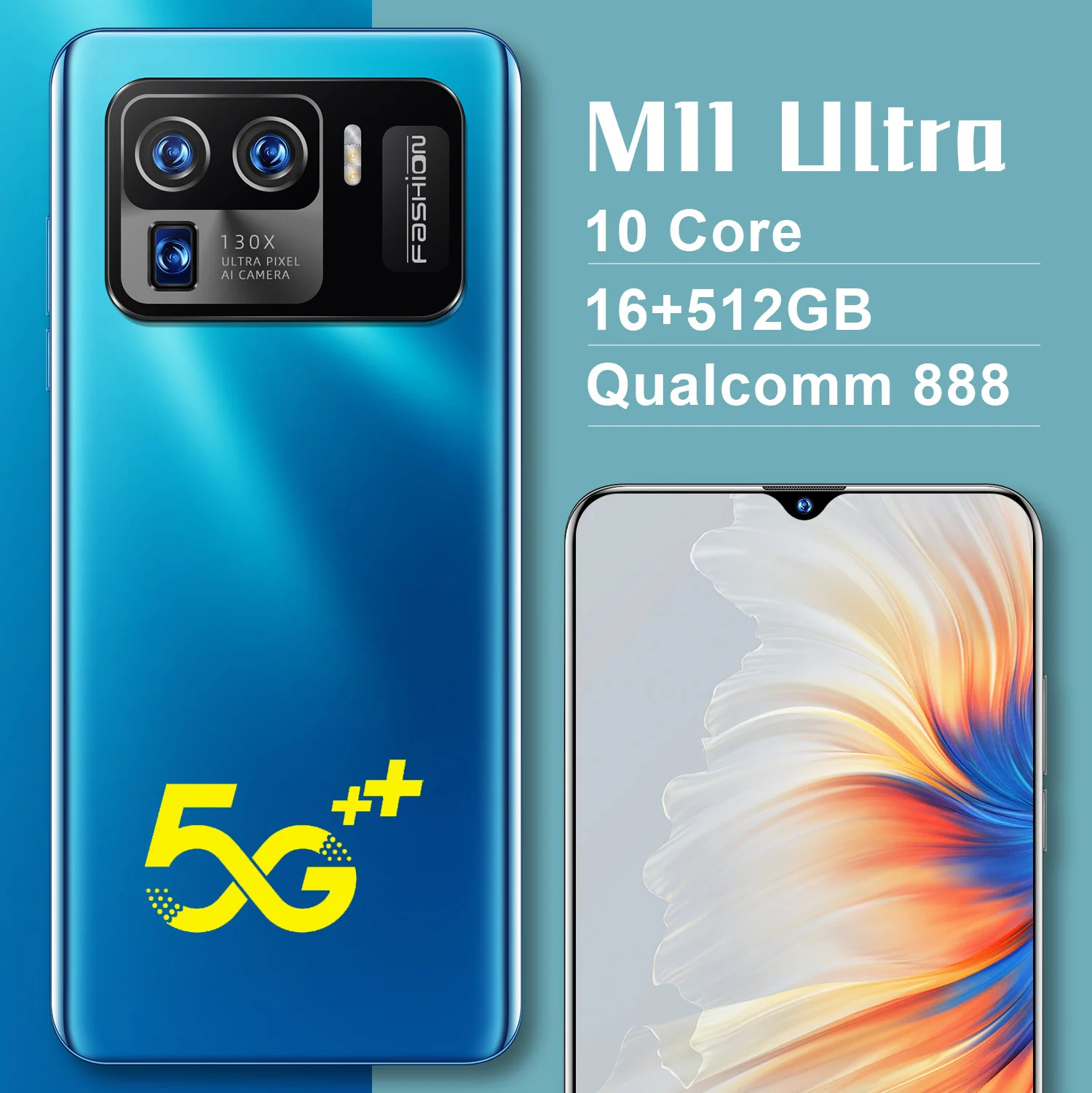 Смартфон M11 Ultra 16 + 512 ГБ 72 МП