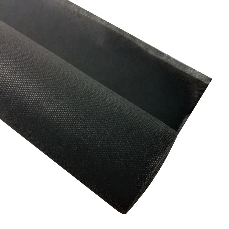 
Free samples 100gsm black environmental protection hydrophobic polypropylene spunbond nonwoven fabric for upholstery agriculture 