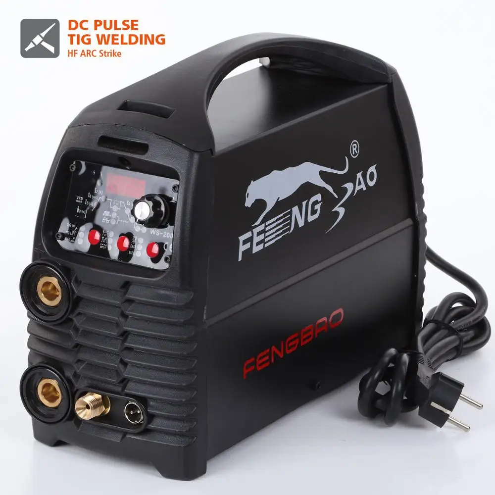 TIG WELDER PULSE 200A DC WELDING MACHINE for STAINLESS STEEL