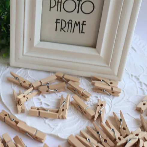 Customization Sizes Clothes Pegs Photo Clip Wooden Clips Clothes Pegs Pins Clothespins