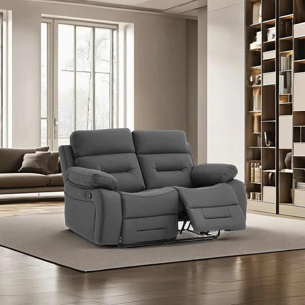 Newly Designed USB Charging Electric Leather Sofa Chair Fabric Upholstery for Leisure Home Theater Furniture