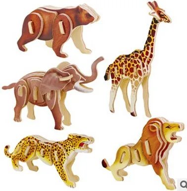 mdf 3d jigsaw puzzle toy