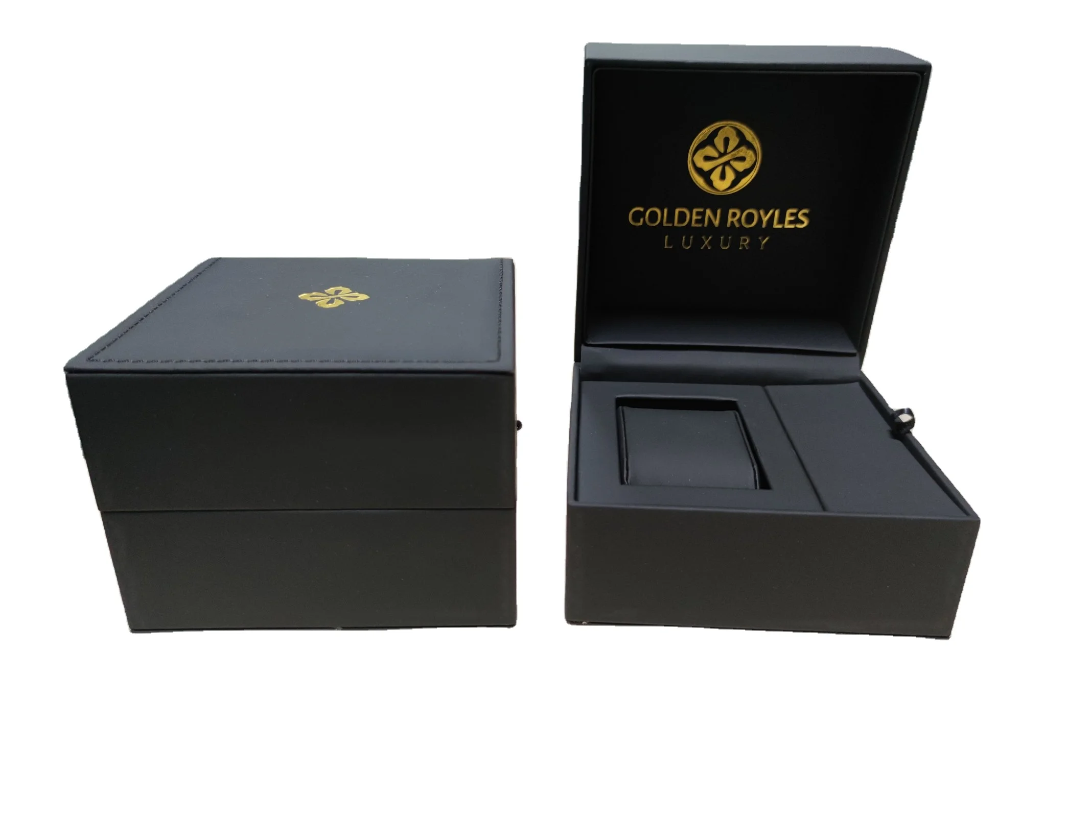 Wholesale Custom Logo Leather Watch Packaging Gift Box Luxury New Design Watch Boxes
