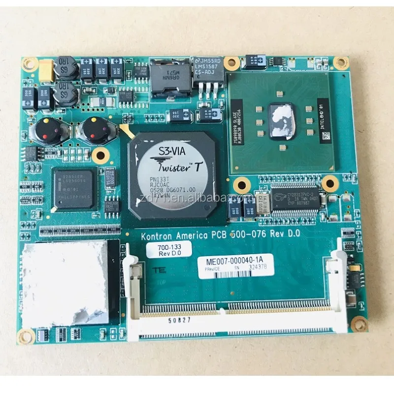 PCB 500-076 Rev D.0 700-133 ME007-00040-1A industrial motherboard tested working