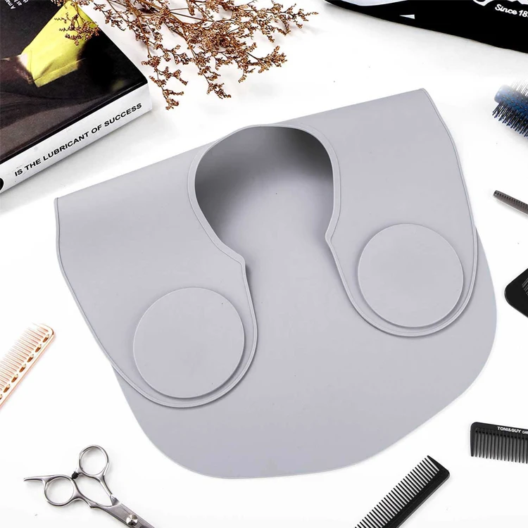 High Quality Hairdressing Cape Waterproof Silicone Shawl Barber Dye Hair Cutting Styling Shawl For Barbershop Tools