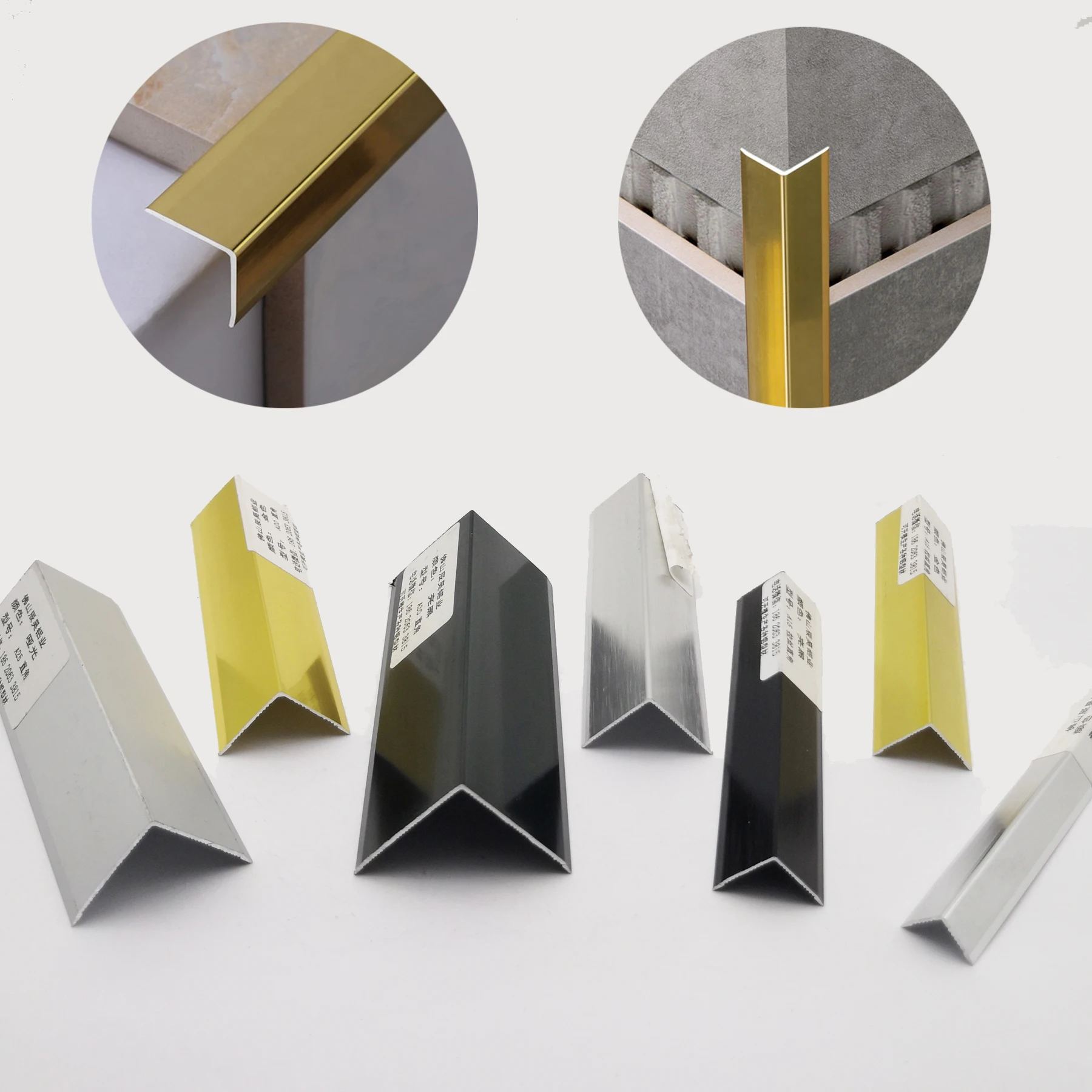 aluminum wall angle decorative tile trim strip