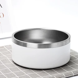 USA warehouse customized stainless steel double wall 32oz 64oz blanks sublimation pet bowl