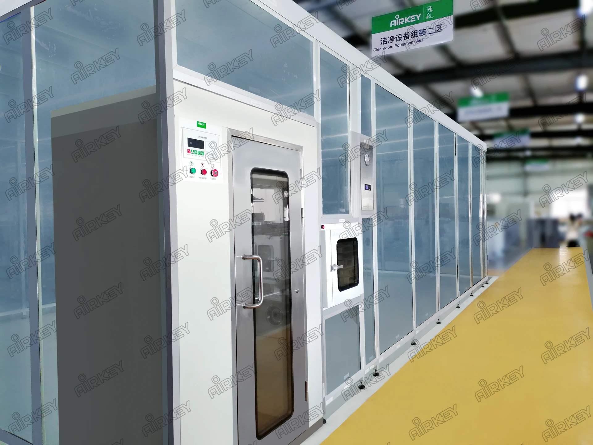 Airkey Class100-10000 индивидуальная модульная Чистая комната для лаборатории/Био-Фарма/электроники