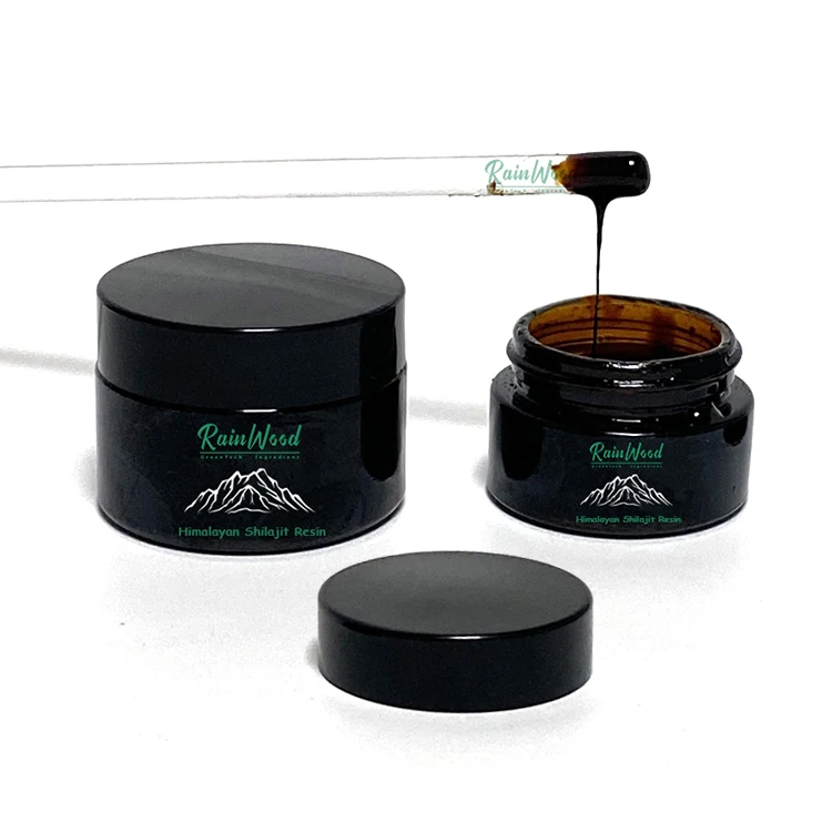 Wholesale Natural Himalayan Shilajit Resin Pure  Organic Shilajit Resin 50g 100% Himalayan Shilajit