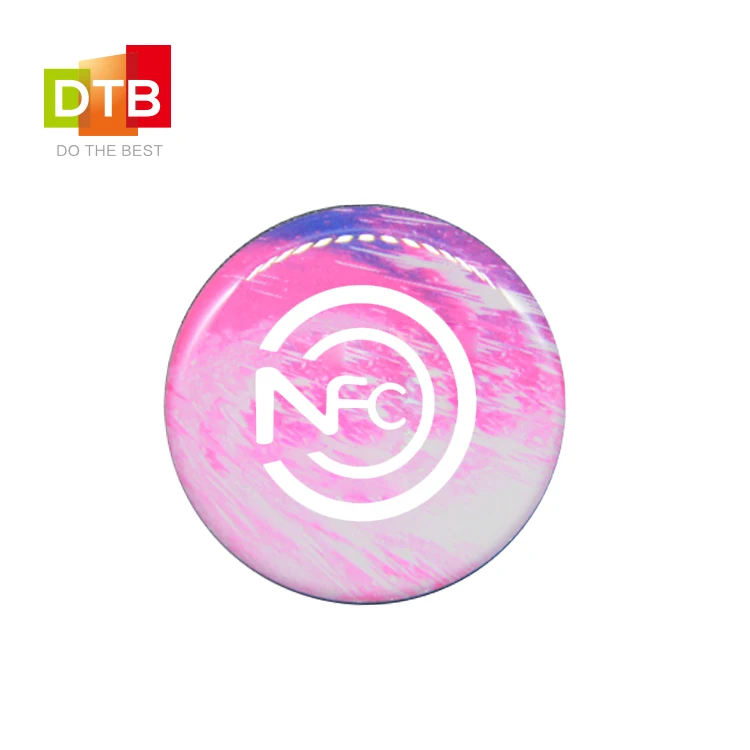  13 56 mHz Blank NTAG215 Anti Metal Epoxy NFC